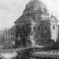 Kościół sakramentek - sierpień 1944